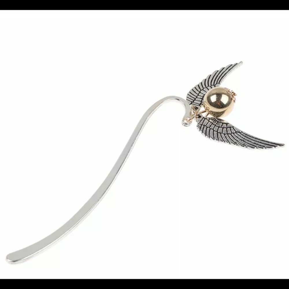 LAST ONE! Harry Potter snitch bookmark NWT - Picture 1 of 3